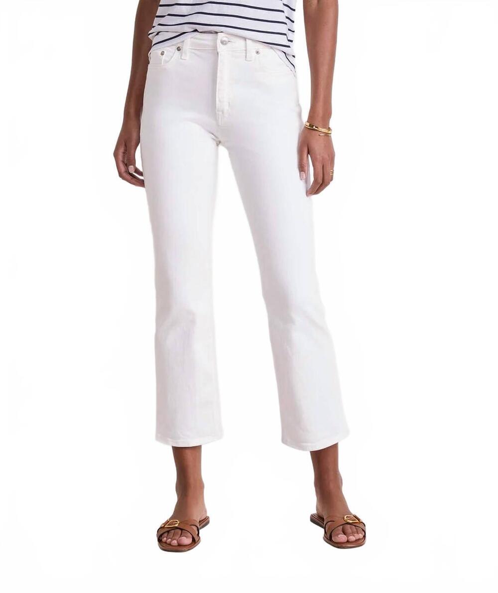 NEW VINEYARD VINES audrey ankle jeans in white